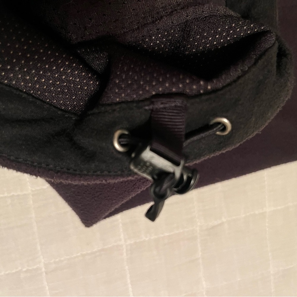 The North Face Windwall Men’s Black Full Zip Fleece Jacket Size L - Picture 4 of 8